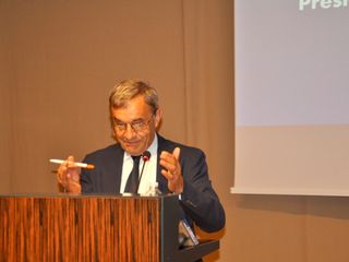 Il presidente Giuliano Viglione
