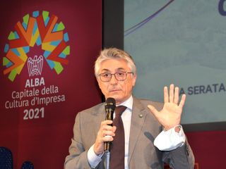 Il sindaco di Alba Carlo Bo