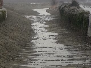 Lavori sullo scolmatore del Riddone