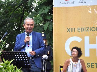 Il sindaco di Bra Gianni Fogliato