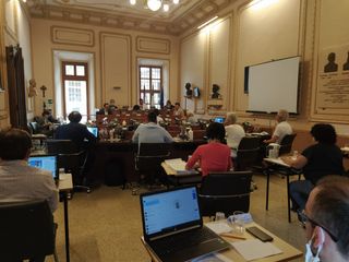 Una passata seduta del Consiglio comunale braidese