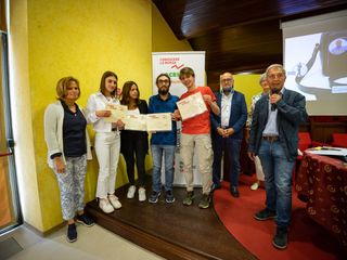Premiazione Businnes guys - Baruffi Mondovì (vincitori edizione 2021)