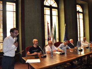 L'incontro tenuto in mattinata nella sala Teodoro Bubbio del municipio