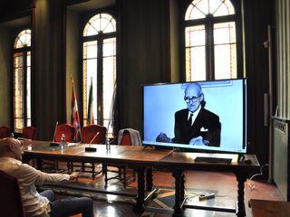 L'incontro tenuto in mattinata nella sala Teodoro Bubbio del municipio