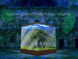 La minaccia dell’Antropocene, Cortile del Complesso di Santa Croce, Cuneo