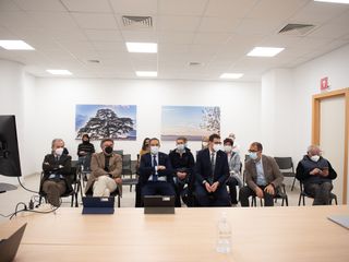 Alcuni momenti dell'incontro di presentazione (Foto Barbara Guazzone)