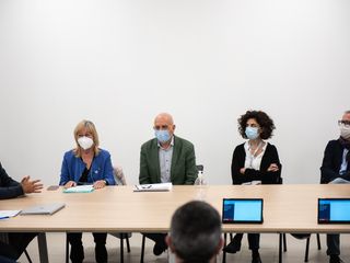 Alcuni momenti dell'incontro di presentazione (Foto Barbara Guazzone)