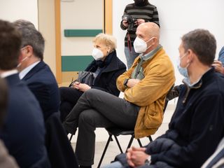 Alcuni momenti dell'incontro di presentazione (Foto Barbara Guazzone)