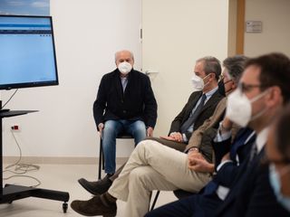 Alcuni momenti dell'incontro di presentazione (Foto Barbara Guazzone)