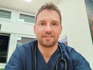 Il primario del Dea di Verduno, Massimo Perotto Il primario del Dea di Verduno, Massimo Perotto