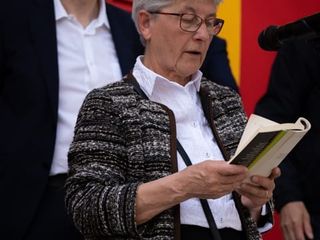 Marco Andriano con il vicesindaco Angela Stralla