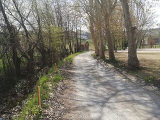Il rio che costeggia la strada Della valle che sale poi verso piazza Colbert