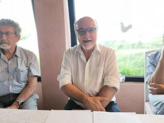 Il sindaco di Neviglie Corrado Benotto