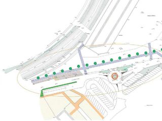 Gli stalli per via Margherita di Savoia