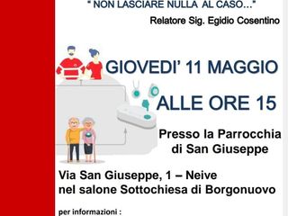 Le locandine degli eventi