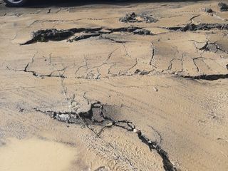 Il particolare dei danni.