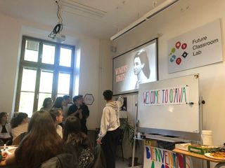 Gli studenti del Cocito in classe a Opava, in Repubblica Ceca Gli studenti del Cocito in classe a Opava, in Repubblica Ceca