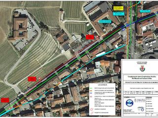 Un esempio della trivella che opererà per la regimazione del rio Misureto