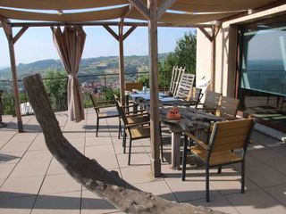 Panoramica sui frutteti