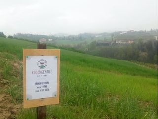 Enrico, Luca e Morena all'ingresso del punto vendita di Vicoforte