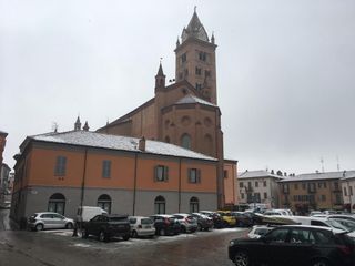 La parte dell'attuale piazza Rossetti che verrà presto dedicata ai due industriali La parte dell'attuale piazza Rossetti che verrà presto dedicata ai due industriali