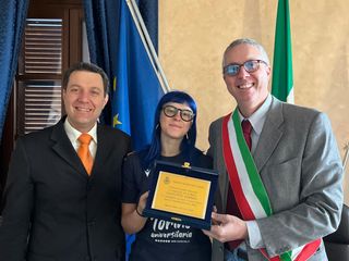 In foto Alessia Cagnotto componente della Nazionale di Rugby femminile
