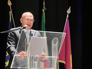 L'intervento del questore Carmine Rocco Grassi