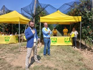 Saluzzo, l'evento "Cogli la prima mela " di Coldiretti Cuneo