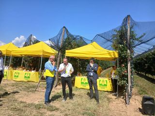 Saluzzo, l'evento "Cogli la prima mela " di Coldiretti Cuneo