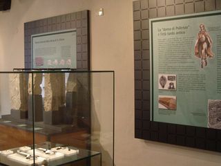 Sala del Medioevo tardo antico del Palazzo Traversa