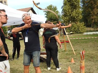 Alcuni momenti comunitari dei tre giorni di festa e volontariato a Cinzano