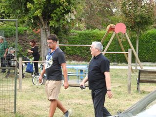 Alcuni momenti comunitari dei tre giorni di festa e volontariato a Cinzano