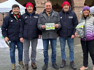 Saluzzo 2026, momenti del 23° Fitwalking del cuore