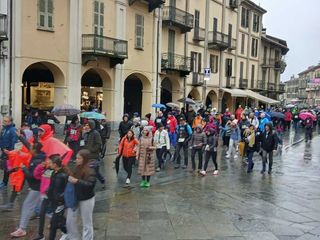 Saluzzo 2026, momenti del 23° Fitwalking del cuore
