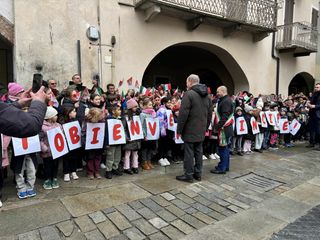 L'arrivo in città di Alberto di Monaco e l'incontro al Teatro Marenco