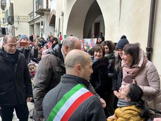 L'arrivo in città di Alberto di Monaco e l'incontro al Teatro Marenco