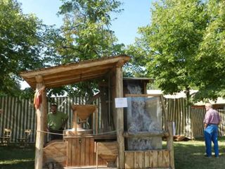 Un altro mulino per la macina del mais Un altro mulino per la macina del mais