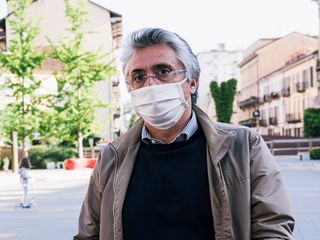 Il sindaco albese Carlo Bo