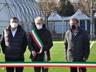 L'assessore Massimo Reggio, tra Daniele Sobrero (a destra) e Domenico Boeri