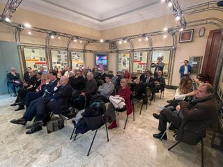 Il pubblico presente in Sala Resistenza