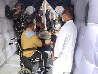 Stamattina l'inaugurazione della struttura allestita all'interno del ricovero di corso Asti Stamattina l'inaugurazione della struttura allestita all'interno del ricovero di corso Asti