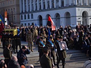 Addio a Da Vinci sulla Maidan Nezalezhnosti, il centro della capitale (Bogdana Ruda)