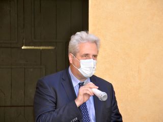 Il presidente della Provincia Federico Borgna