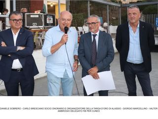 Carlo Bresciano Socio Onorario e organizzatore della Targa d'Oro di Alassio