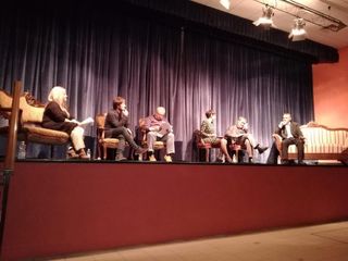 Un momento dalla prima serata del Salotto di Controtempo Un momento dalla prima serata del Salotto di Controtempo