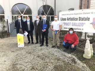 Al Liceo Artistico "Pinot Gallizio"