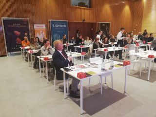 Il pubblico intervenuto per lo show cooking con lo chef Palluda