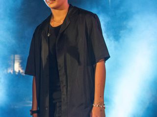 L'ospite musicale, la cantante Linda (credito Mauro Gallo)