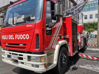 Vigili del Fuoco al lavoro in via Ognissanti