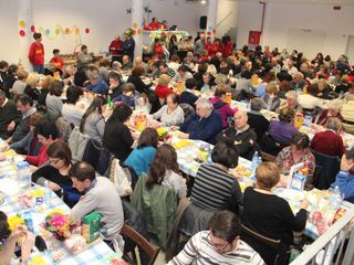 Un'immagine d'archivio della China di Carnevale, un appuntamento partecipato ogni anno da duecento persone